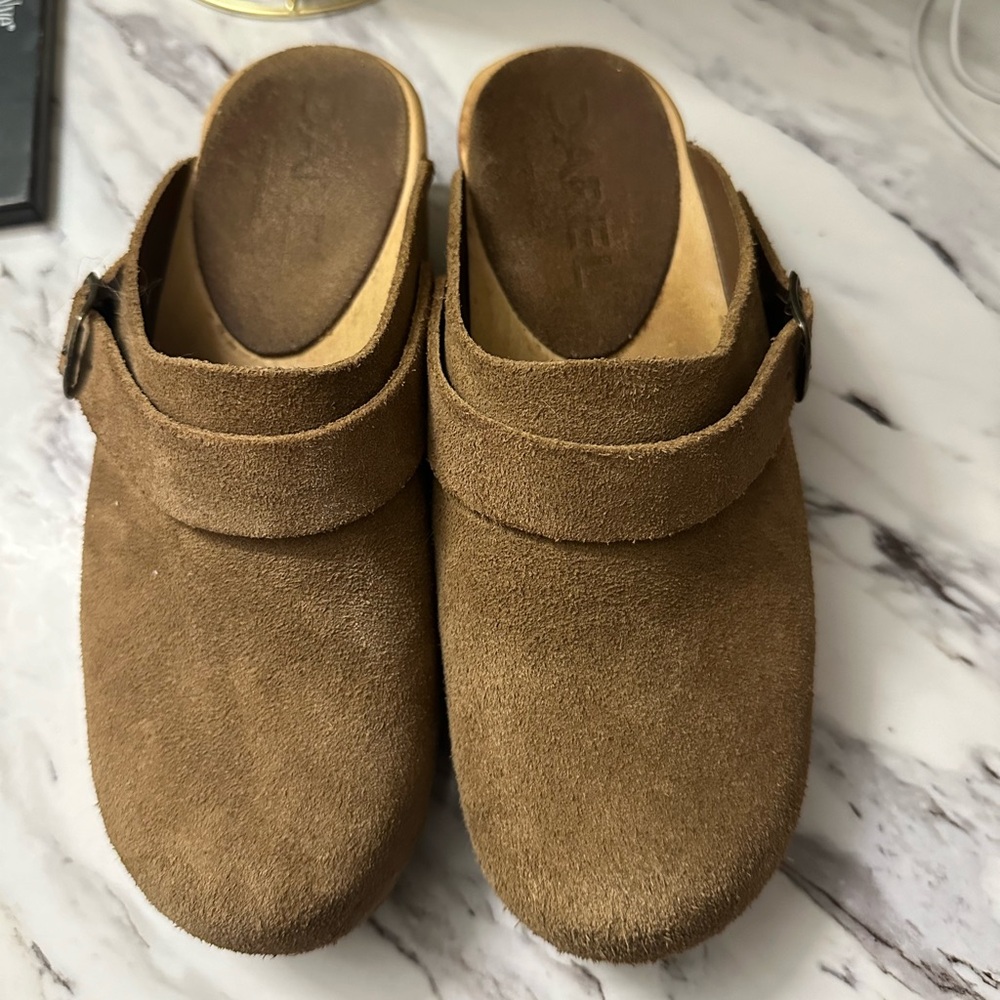 Darel Wood O Flex Clogs Size 37 Made In France
